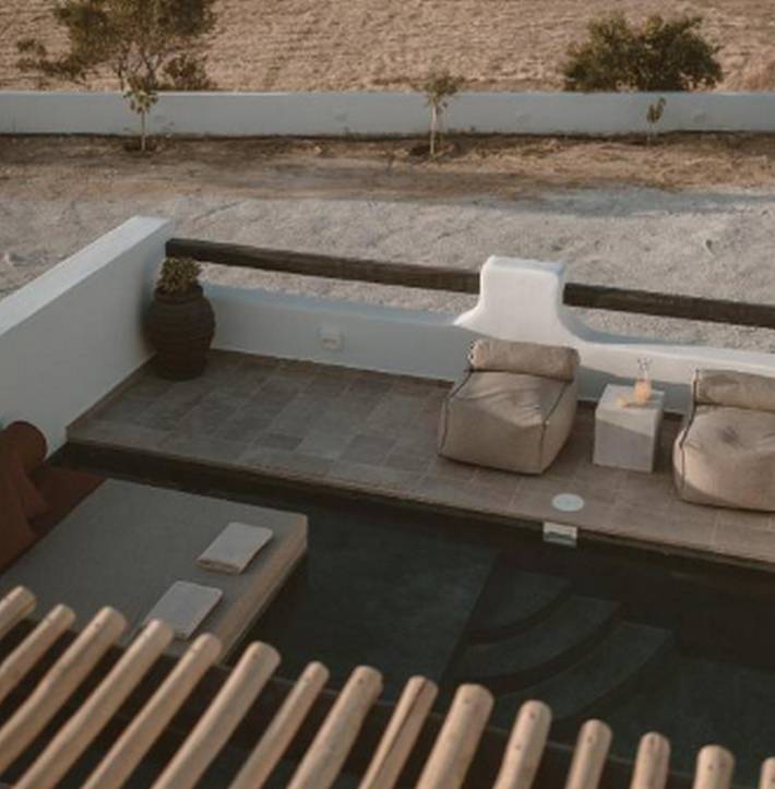 Location de vacances pour 6 personnes, avec Vue sur l’océan ainsi que Balcon et Terrasse dans Agia Anna - 3