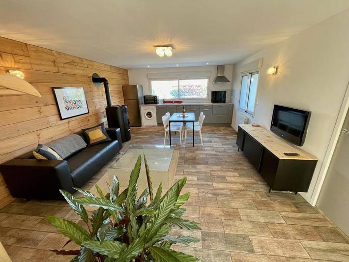Maison d’hôte pour 3 personnes, avec jardin, animaux acceptés à Landévennec