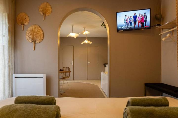 Gîte pour 2 personnes, avec jardin et jacuzzi à Brech - 3