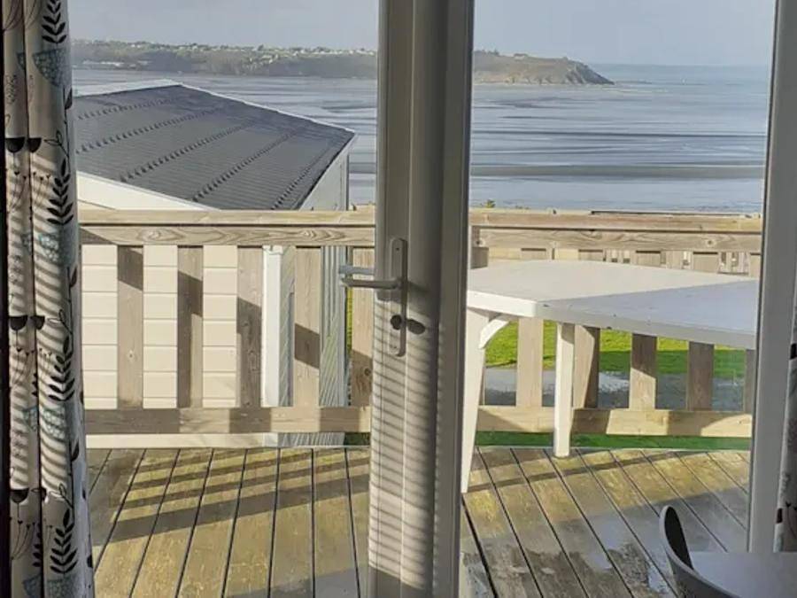Camping Bellevue - Mobilhome 2 personnes - Corsaire 20m² in Hillion, Côte de Goëlo