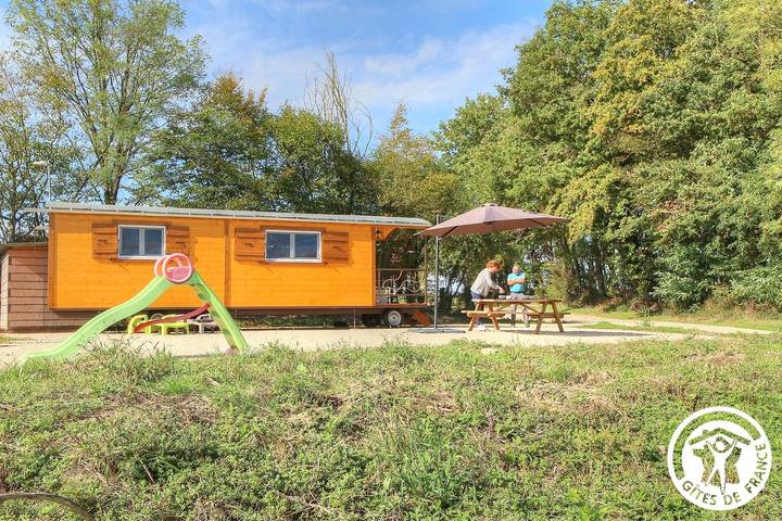 Gîte pour 4 personnes, avec jardin
