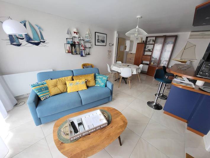 Appartement de vacances pour 4 personnes aux Les Sables-d'Olonne