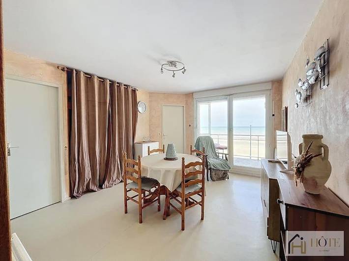 Location de vacances pour 4 personnes, avec balcon à Bray-Dunes