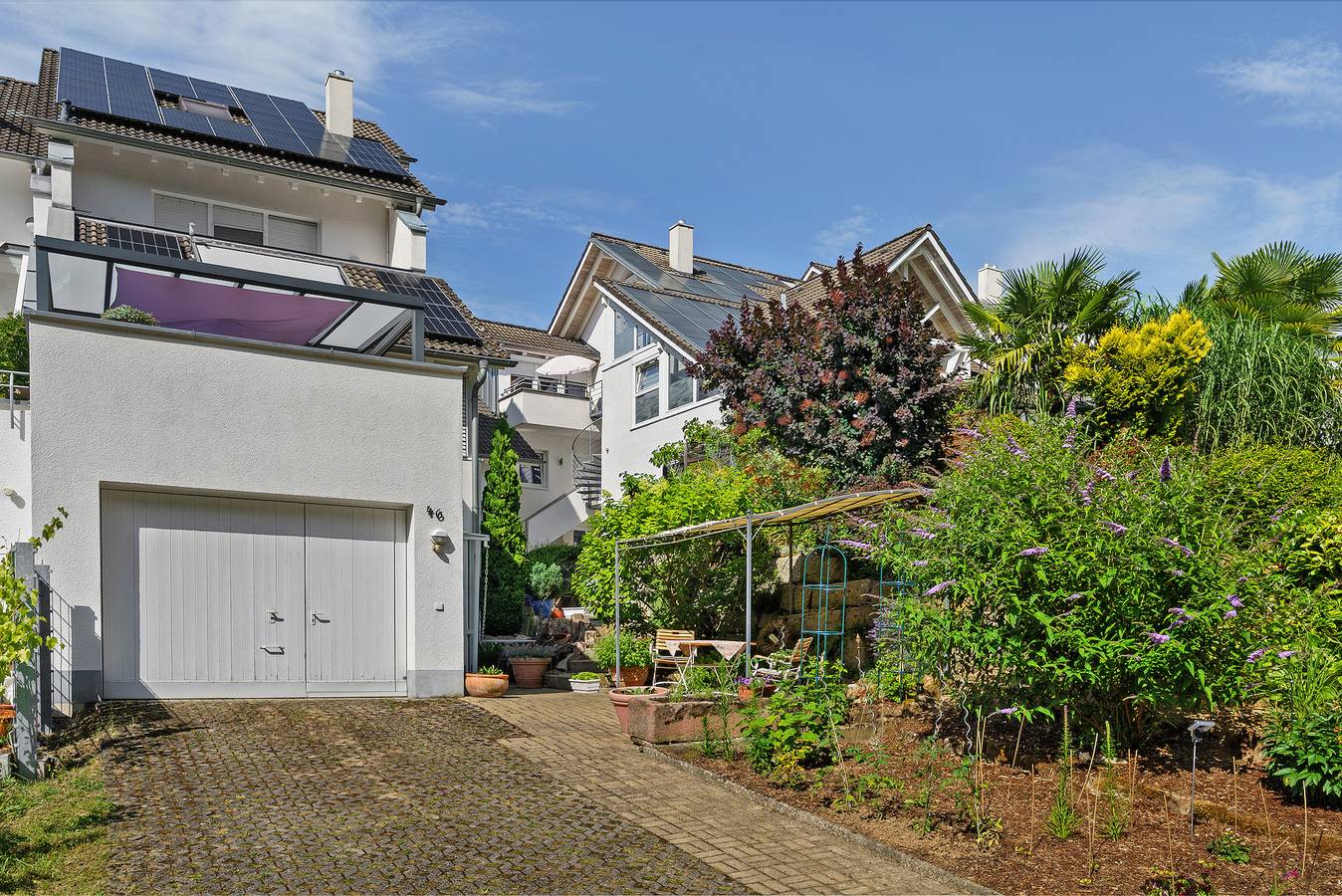 Ganze Wohnung, Ferienwohnung 'Bianca' mit privater Terrasse, privatem Garten und Wi-Fi in Offenburg, Mittlerer Schwarzwald
