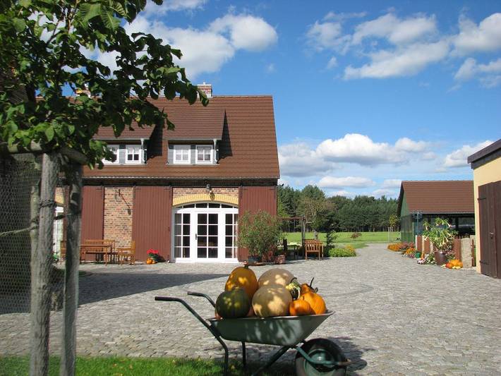 Ferienwohnung für 3 Personen, mit Balkon und Balkon/Terrasse sowie Terrasse und Garten in der Lausitz