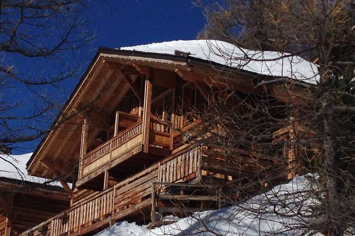 Chalet pour 6 personnes, avec balcon - 1