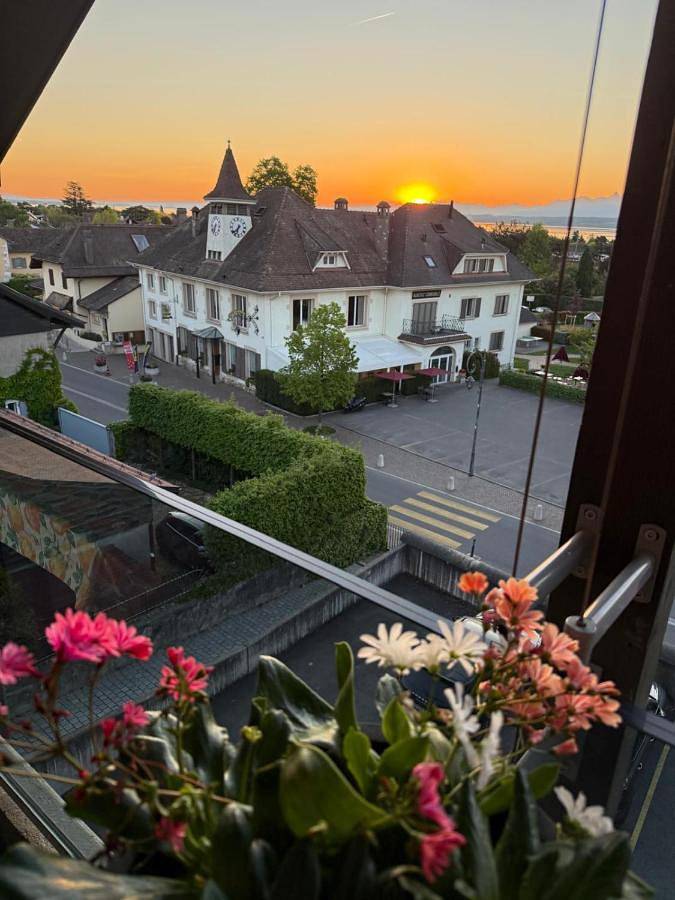 Hôtel pour 2 personnes, avec vue et jardin à Founex