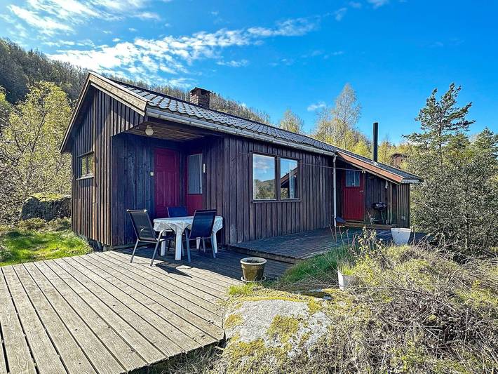 Ferienhaus für 5 Personen, mit Terrasse in Süd-Norwegen