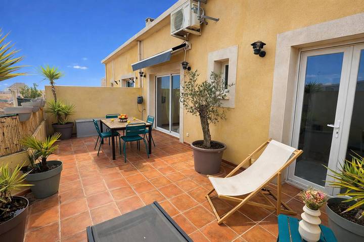 Appartement de vacances pour 6 personnes, avec terrasse