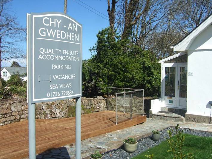 B&b voor 2 personen, with uitzicht and terras as well as tuin in Cornwall