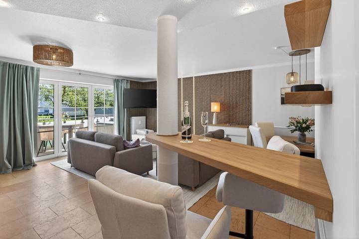 Ferienwohnung für 4 Personen, mit Balkon und Sauna auf Norderney