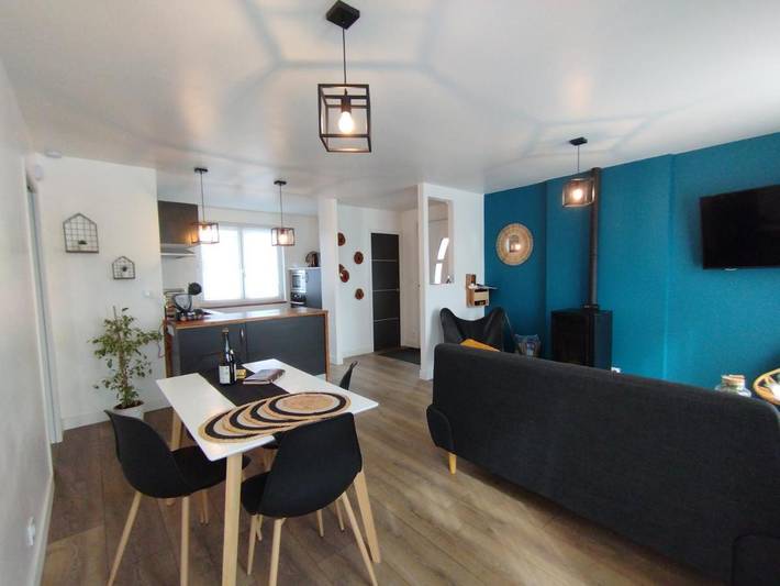 Maison de vacances pour 4 personnes, avec jardin