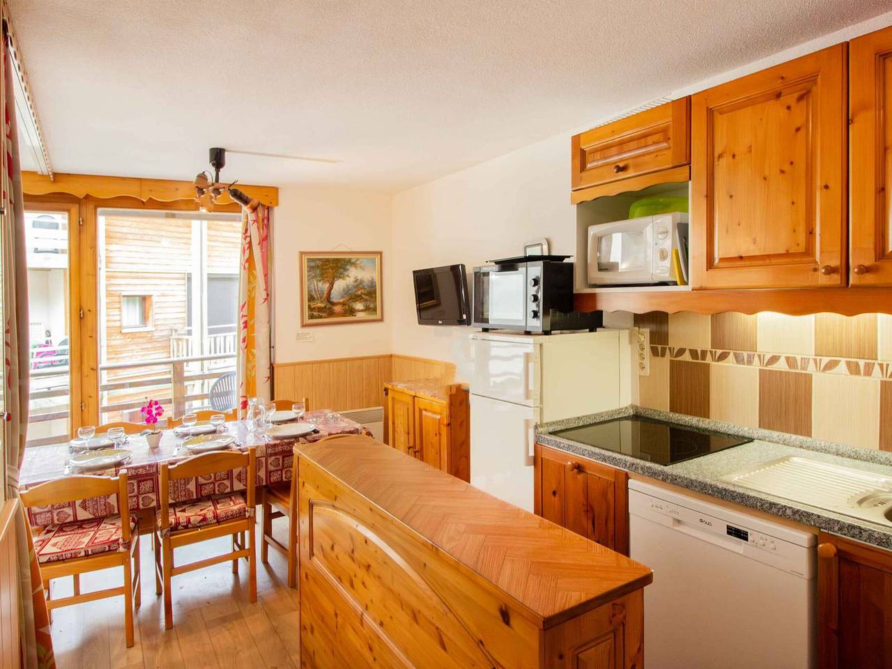 Ganze Wohnung, Duplex mit Balkonen - 6 Pers. in La Norma, Villarodin-Bourget