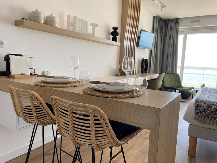 Gîte pour 2 personnes, avec vue et balcon dans Hardelot Plage - 3