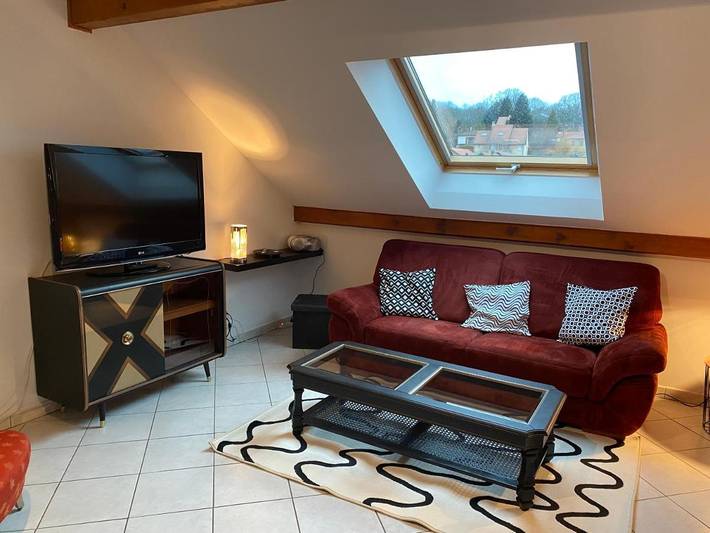 Gîte pour 4 personnes, avec vue, animaux acceptés à Saulny