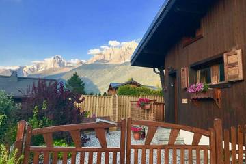 Chalet voor 6 personen, met tuin, met huisdier in Les Houches