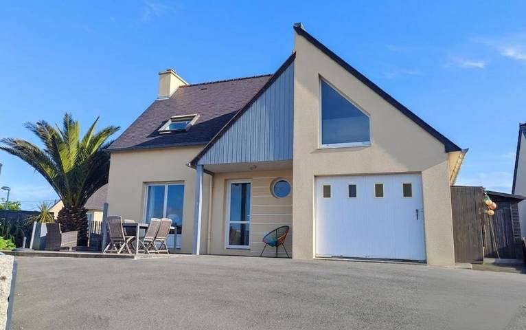Ferienhaus für 6 Personen, mit Terrasse und Garten sowie Ausblick