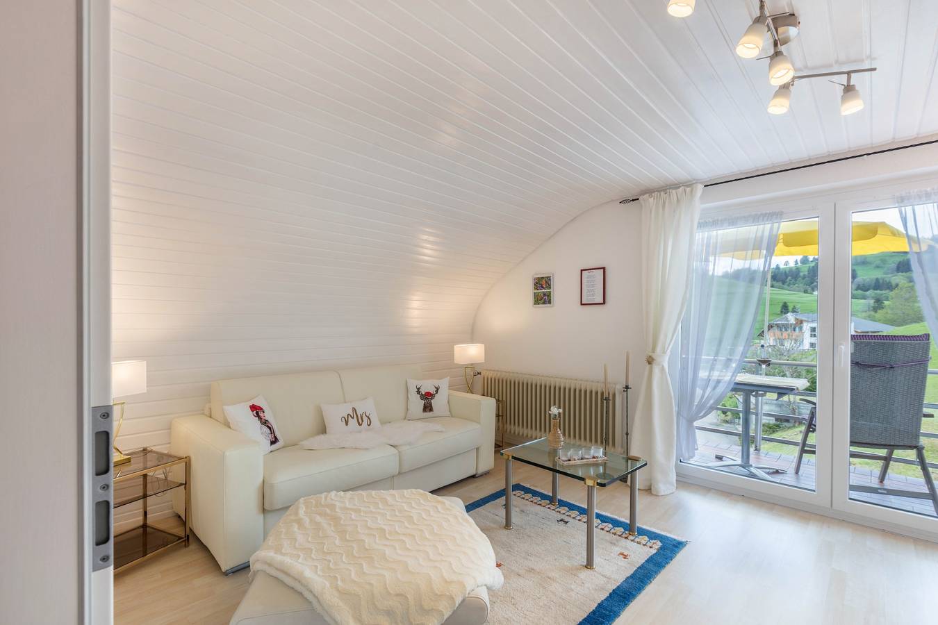 Ganze Wohnung, Ferienwohnung 'Haus Oehlberg' mit Panoramablick, privater Terrasse und Wlan in Todtmoos, Südschwarzwald