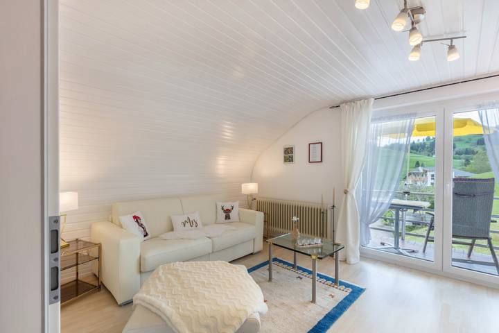 Ganze Wohnung, Ferienwohnung 'Haus Oehlberg' mit Panoramablick, privater Terrasse und Wlan in Todtmoos - Strick, Todtmoos