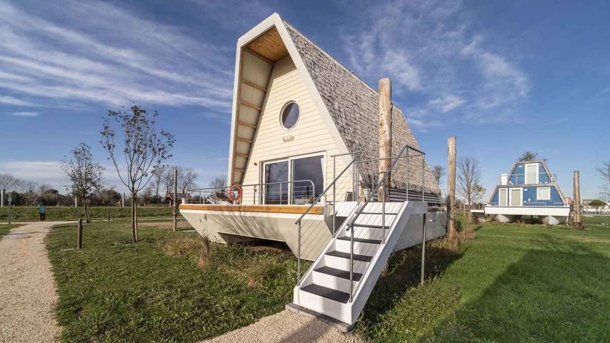 Bungalow für 6 Personen, mit Balkon und Garten in Lignano Sabbiadoro