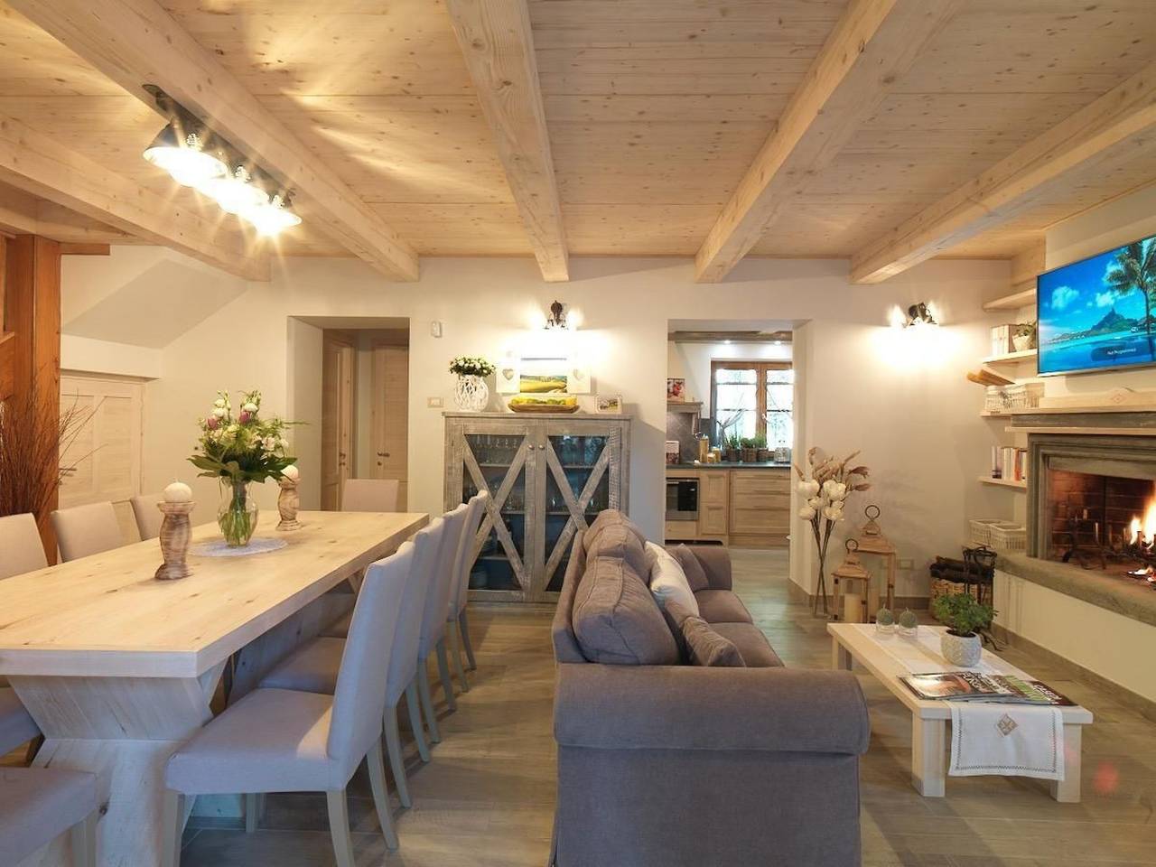 Berg "Chalet Galli" mit Spa in Abbadia San Salvatore, Siena e dintorni