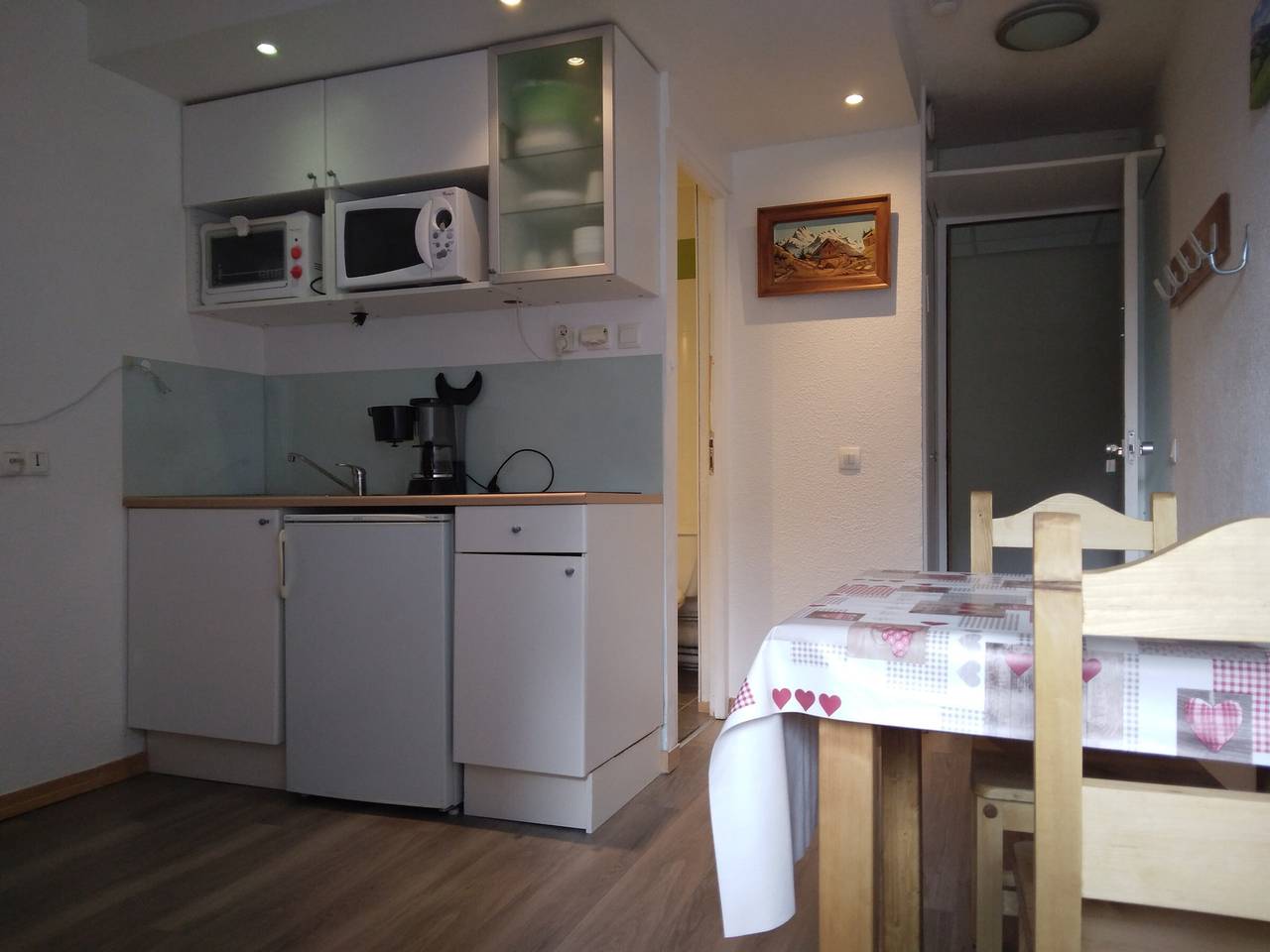 Gehele studio, Functional Studio for 2 near slopes, Pets allowed in La Plagne, La Plagne-Tarentaise