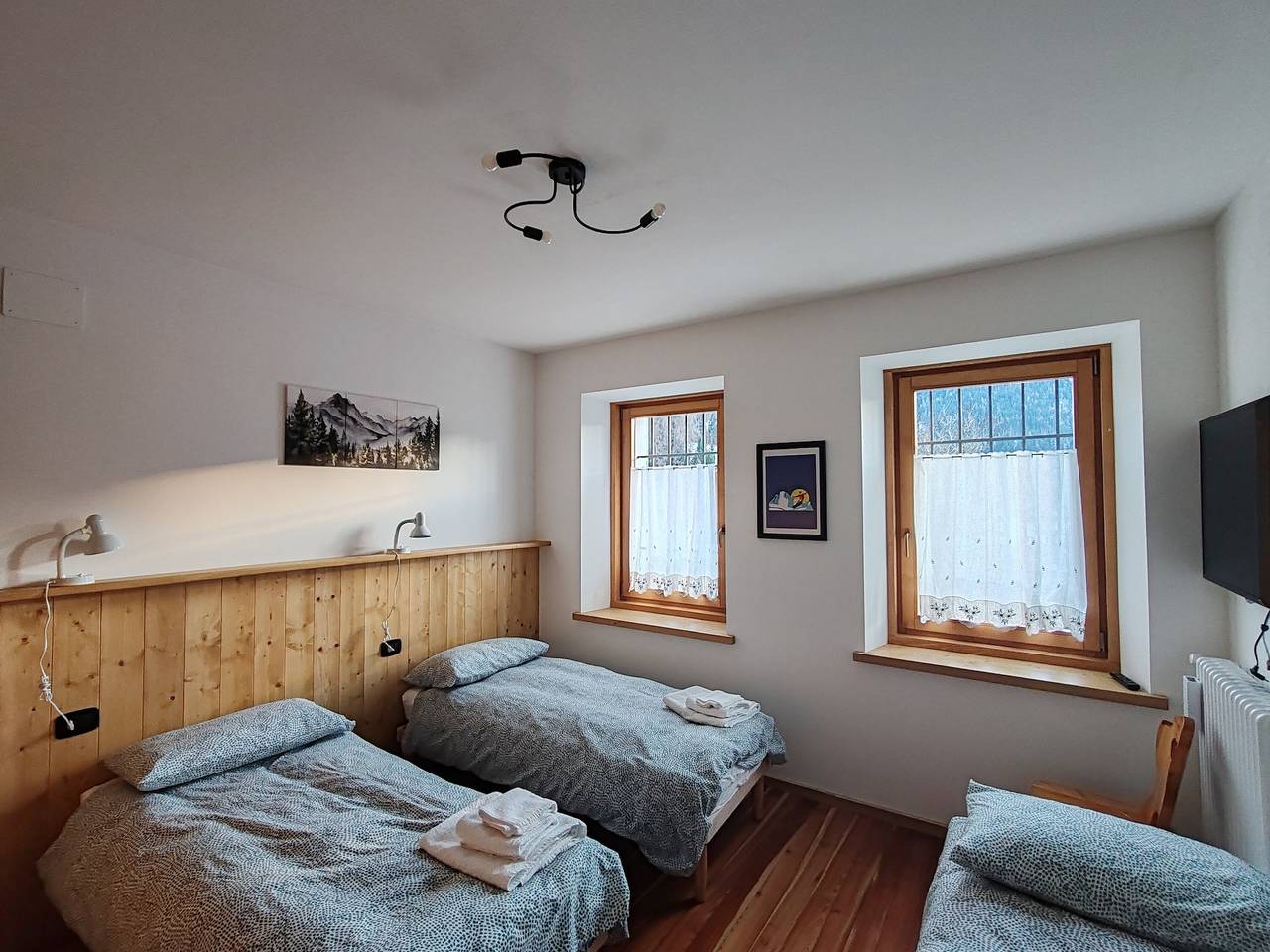 Ganze Wohnung, Ferienwohnung 'San Lorenzo 1 A Vinigo' mit Bergblick, Garten und Wlan in Vodo di Cadore, Östliche Dolomiten