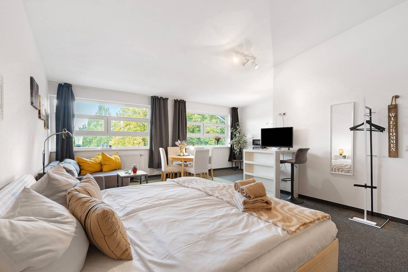 Ganzes Studio, Studio-Apartment zum Erholen für Paare oder kleine Familie in Potsdam und Umgebung, Mittelmark