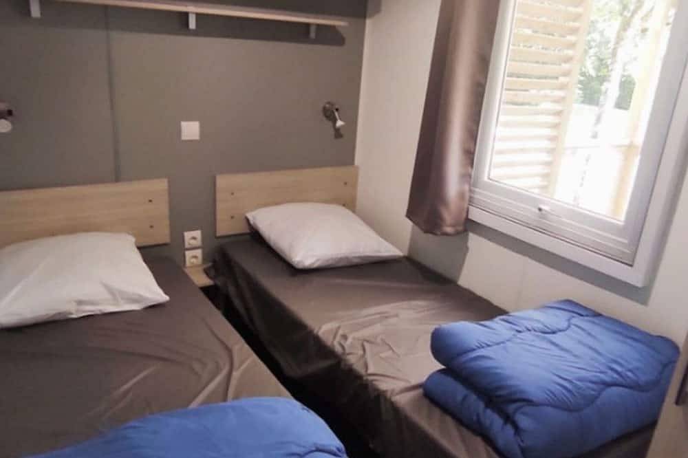 Casa móvil para 6 con terraza en Challes-les-Eaux in Challes-les-Eaux, Chambéry region