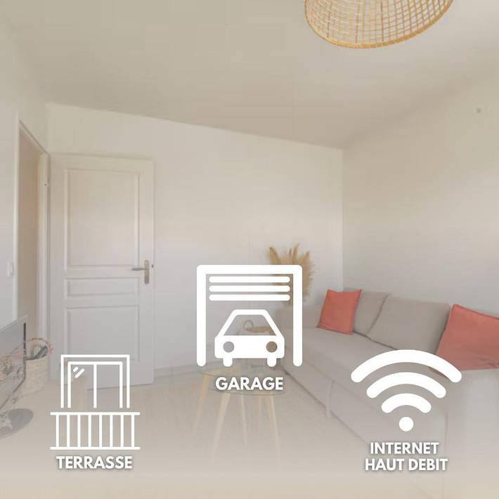 Ferienwohnung für 4 Personen, mit Terrasse und Ausblick - 1