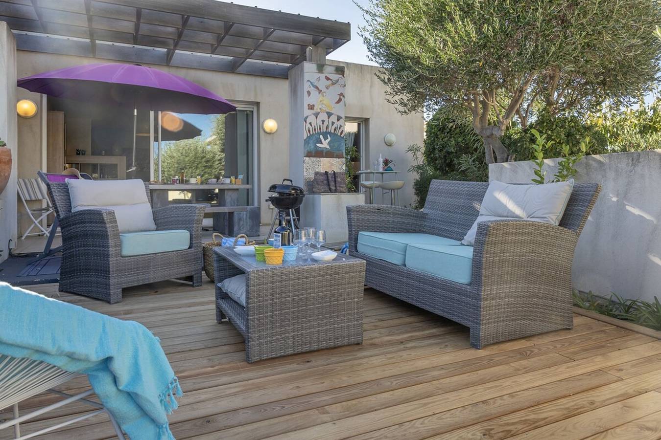 Apartamento entero, Casa Azul Turquesa        in Sant Ambroggio, Lumio