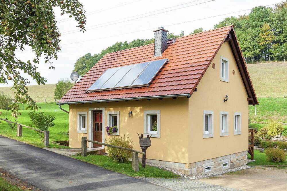 Ferienhaus in Lohsdorf nahe Skilift in Hohnstein, Elbsandsteingebirge