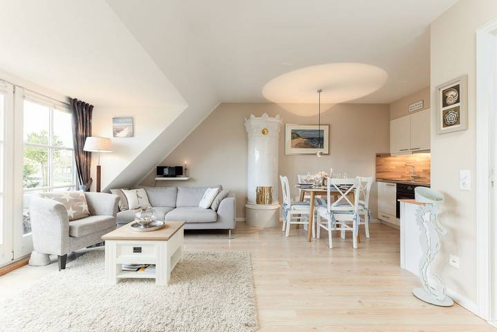 Ferienwohnung für 4 Personen, mit Balkon und Terrasse sowie Sauna in Keitum - 3