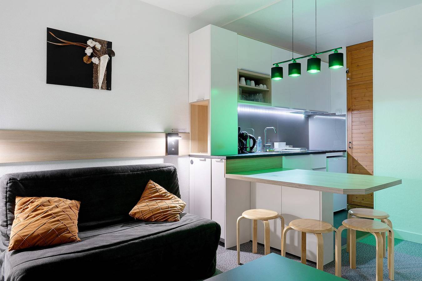 Entire apartment, South-Facing Studio at the Foot of the Slopes, 4 Guests, Wifi, Gr10 in La Pierre Saint-Martin, Arette