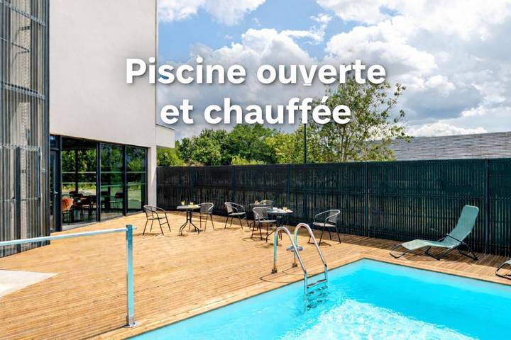 Hôtel pour 2 personnes, avec terrasse et piscine à Carbon-Blanc