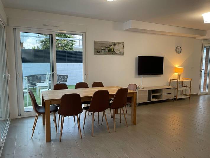 Villa soleada con piscina privada in Santa Pola, Costa Blanca