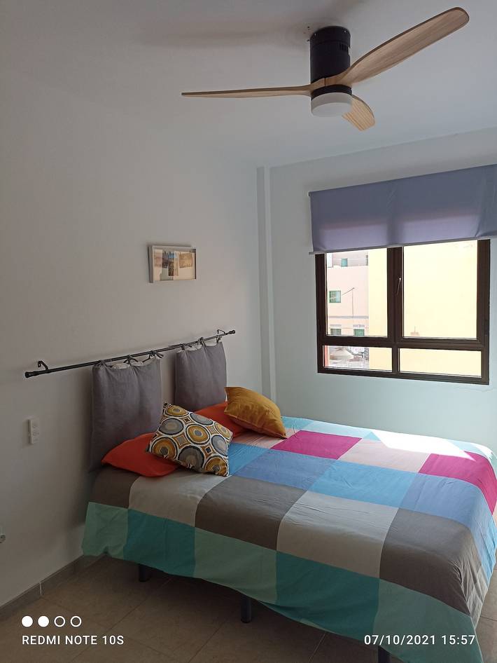 Apartamento entero, Apartamento "El Carmen 5" con vistas al mar y Wi-Fi in Playa Morro Jable, Pájara