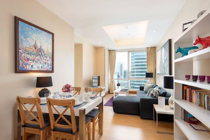 Vakantieappartement voor 4 personen, with uitzicht and tuin as well as balkon in Bangkok