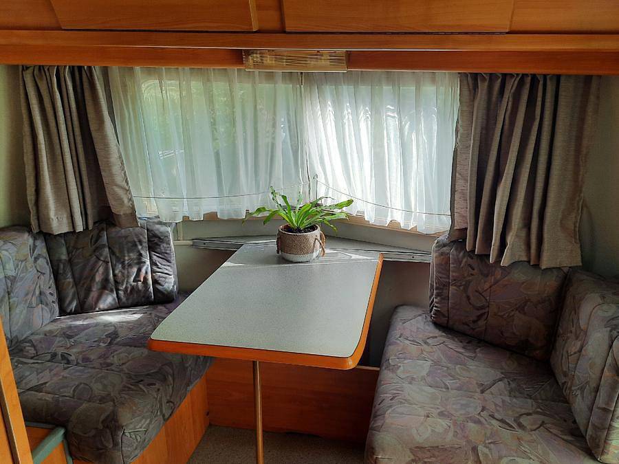 Camping Les Tilleuls - Wohnwagen 2 personen - Vintage-Wohnwagen in Gèdre, Nationalpark Pyrenäen