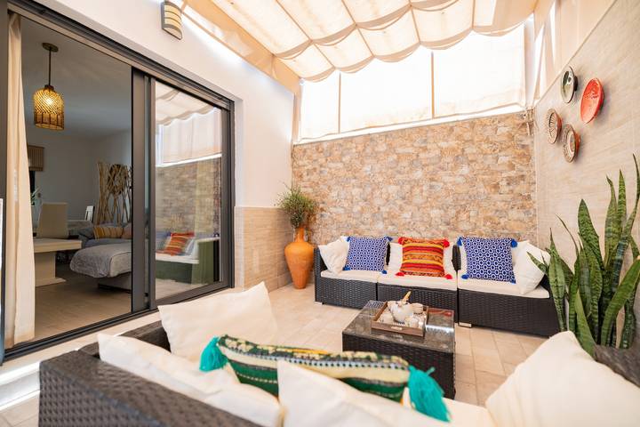 Maison de vacances pour 8 personnes, avec Balcon dans la Province de Séville