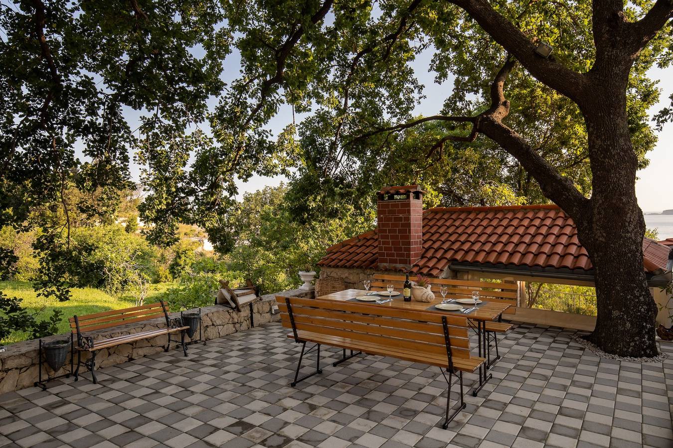 Gästehaus für 2 Personen mit Meerblick in Plat, Dubrovnik-Neretva