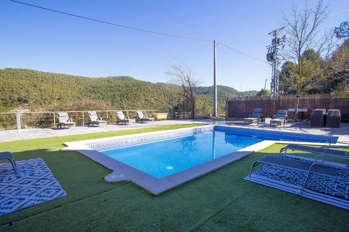 Casa rural para 20 personas, con jardín en Anoia (España) - 4