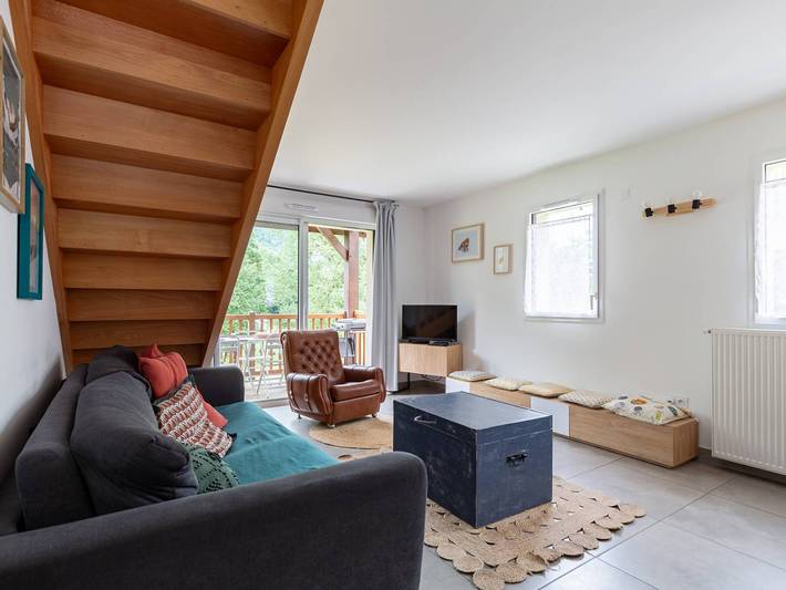 Gîte pour 11 personnes, avec balcon dans Balnéa - 2