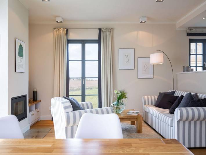 Ferienhaus für 4 Personen, mit Kinderpool und Ausblick sowie Sauna und Garten, mit Haustier auf Rügen - 3