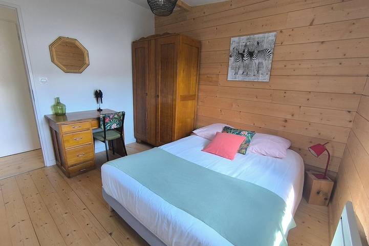 Gîte pour 4 personnes, avec balcon à Arradon
