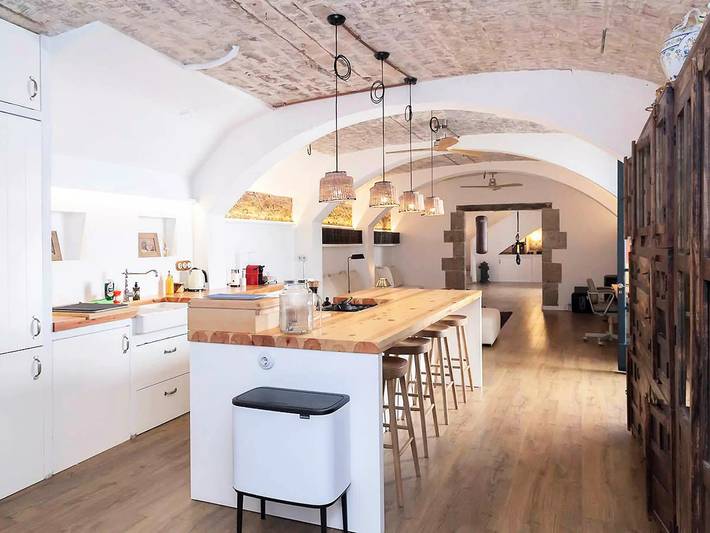 Beach house for 10 people, with garden in 