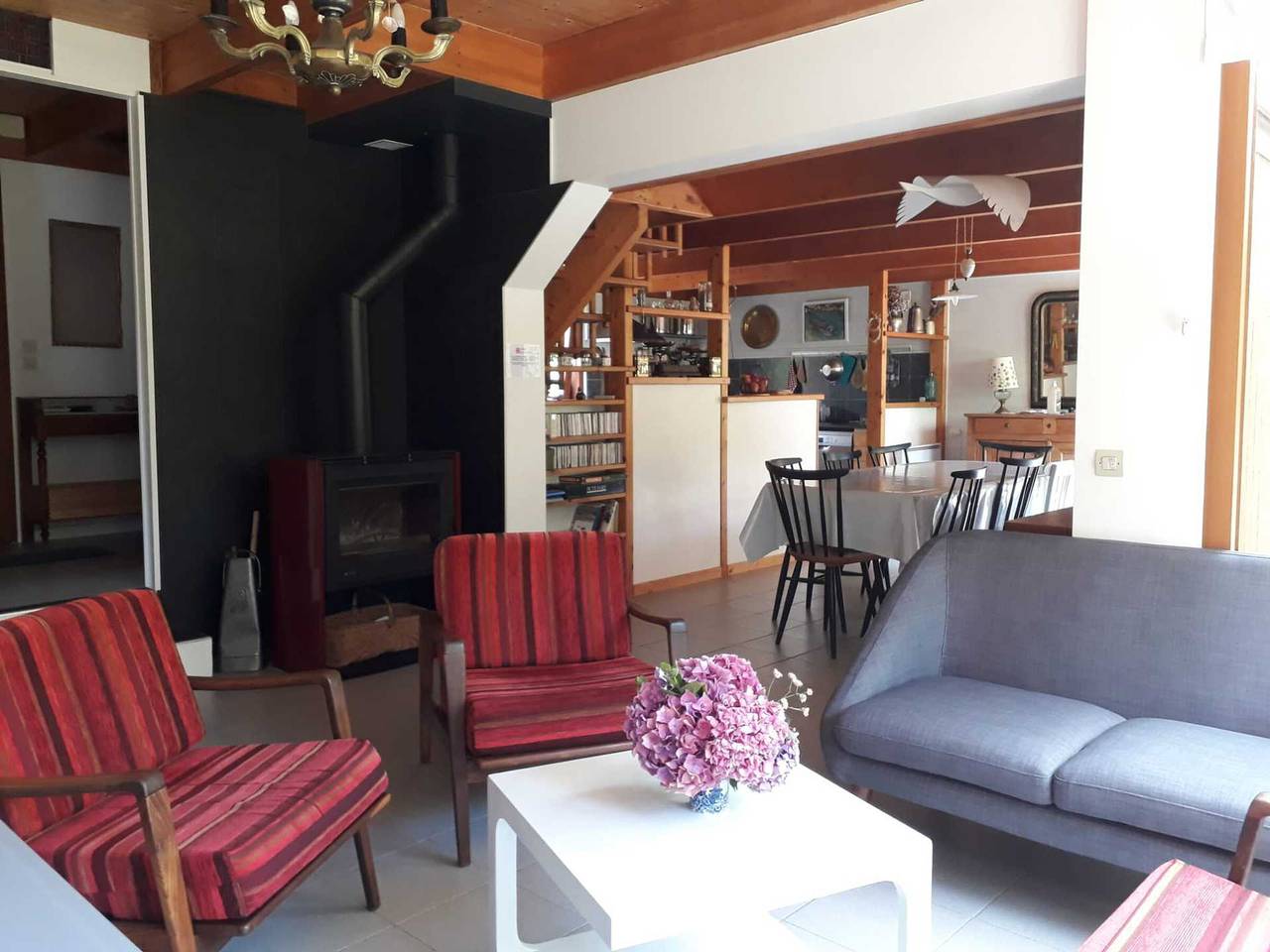 A pasos de playas, casa con jardín, para familias, tranquilad y confort in Locmaria, Côte des Mégalithes