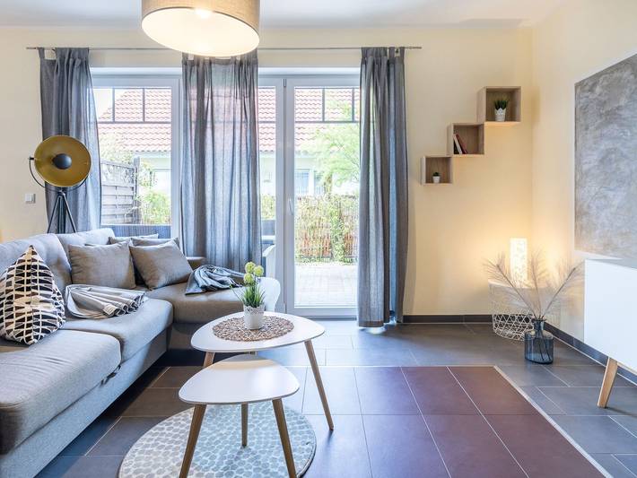 Ferienwohnung für 4 Personen, mit Terrasse und Garten sowie Sauna, mit Haustier - 1