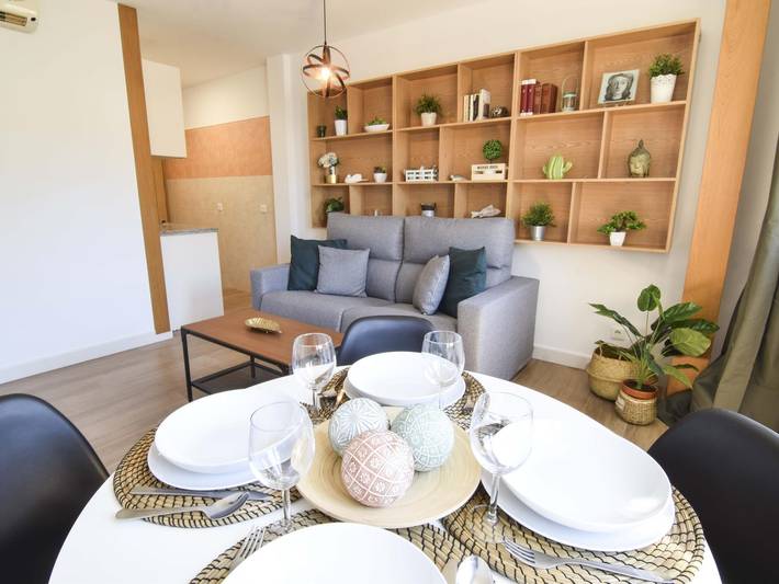 Appartement voor 3 personen, met terras in Malaga