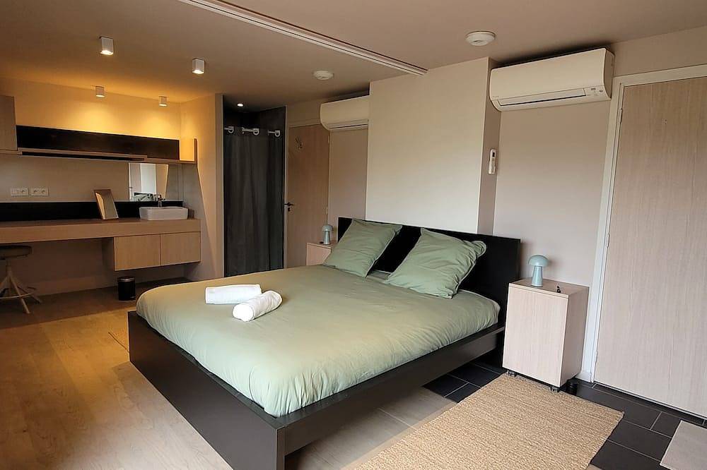 Apartamento entero, Large apartment with hammam, sauna, terrace, between Bordeaux and Saint-Emilion in Fargues-Saint-Hilaire, Región de Burdeos